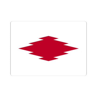 Flag of Shibata Niigata (Japan) STICKER Vinyl Kiss-Cut Decal