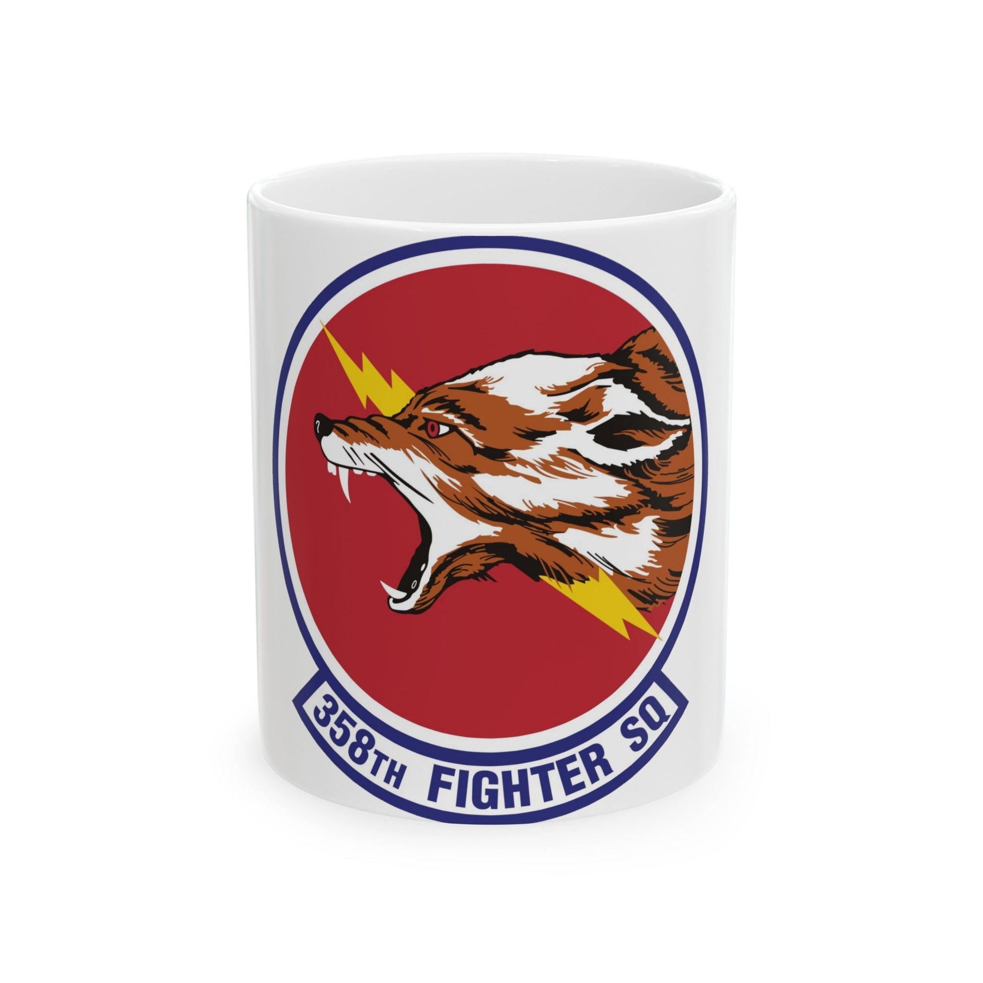 358th Fighter Squadron (U.S. Air Force) White Coffee Mug-11oz-The Sticker Space