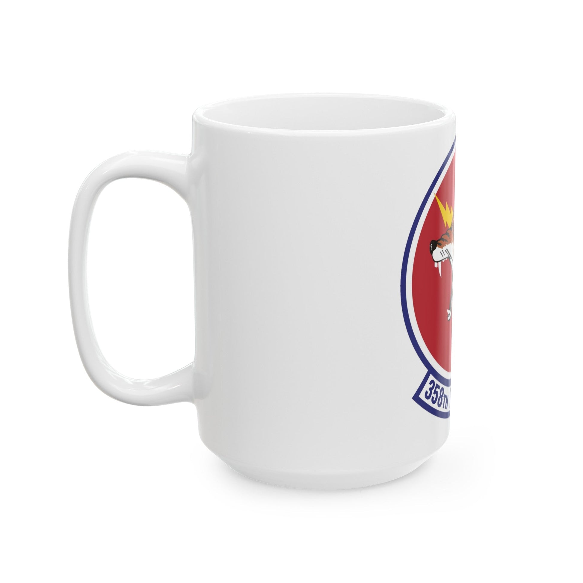 358th Fighter Squadron (U.S. Air Force) White Coffee Mug-The Sticker Space