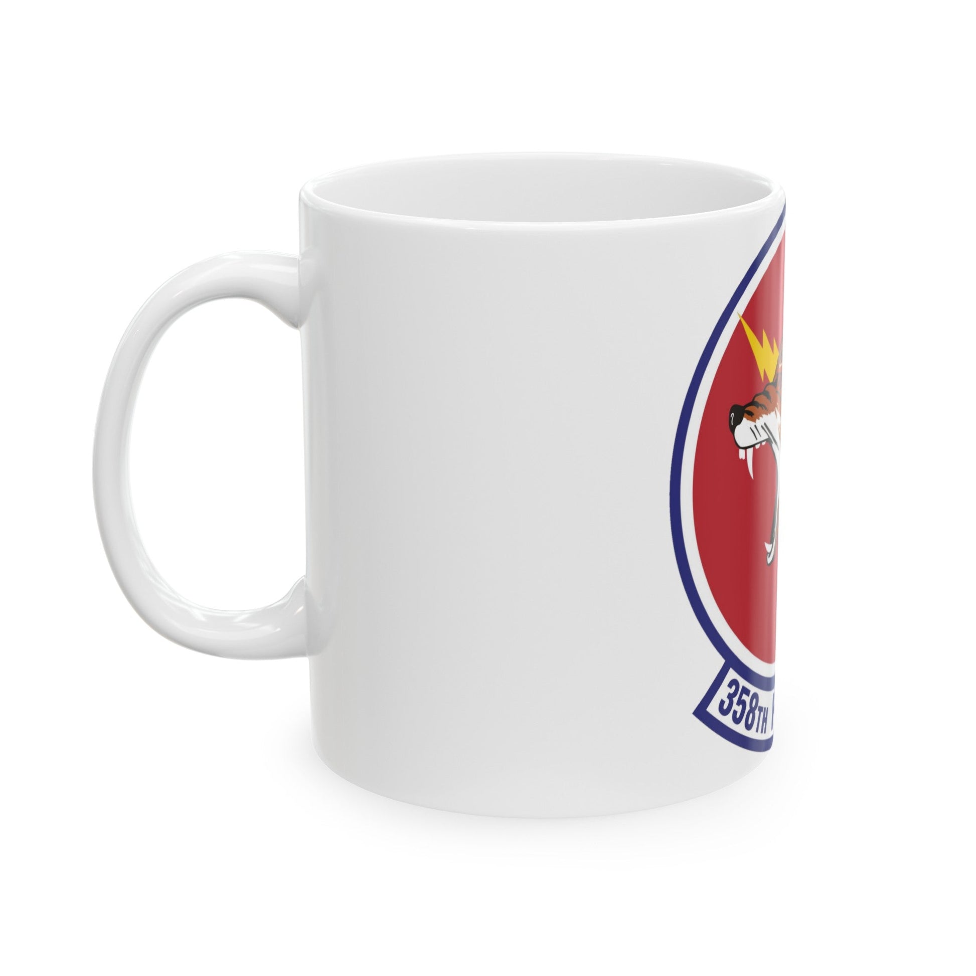 358th Fighter Squadron (U.S. Air Force) White Coffee Mug-The Sticker Space