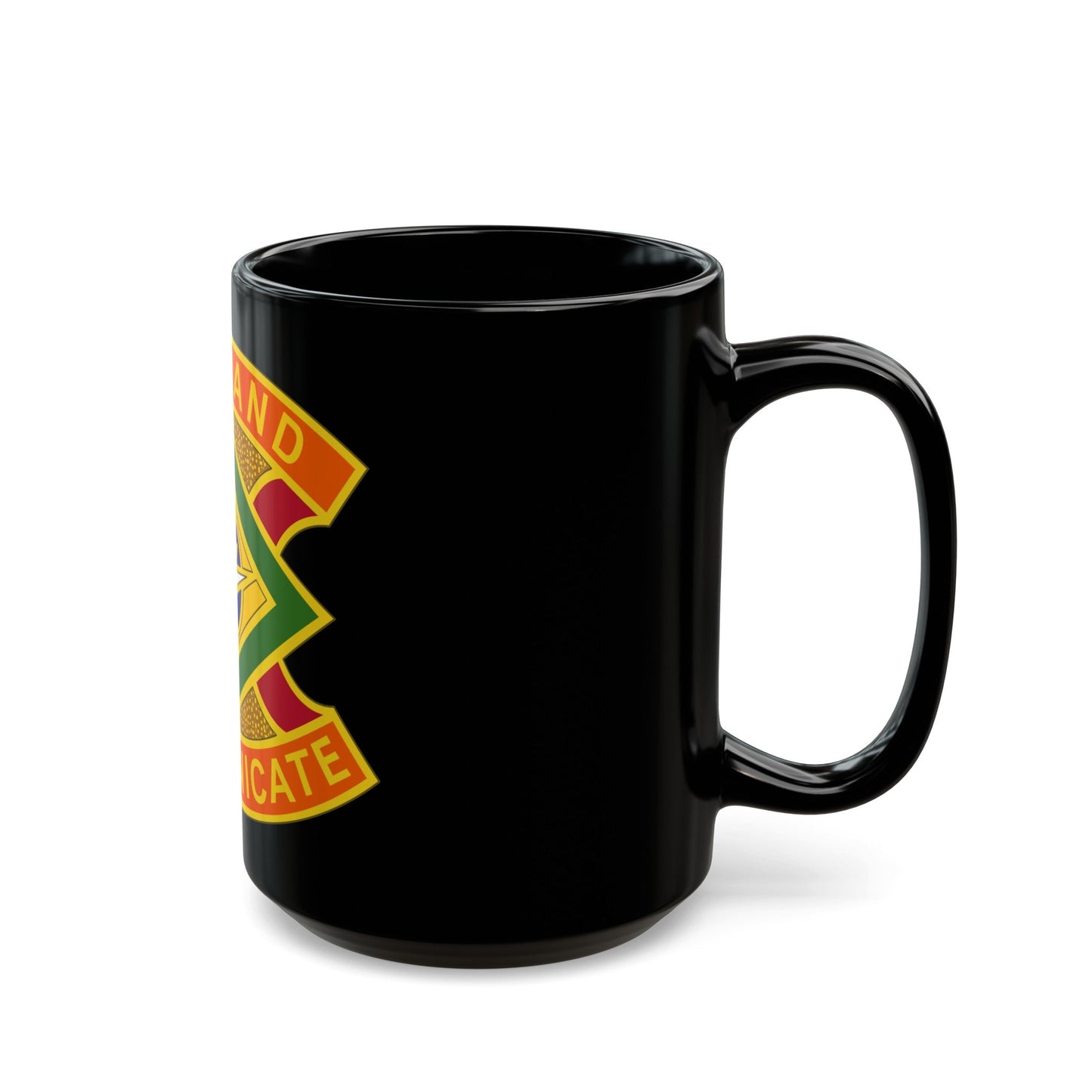 359 Signal Brigade 2 (U.S. Army) Black Coffee Mug-The Sticker Space