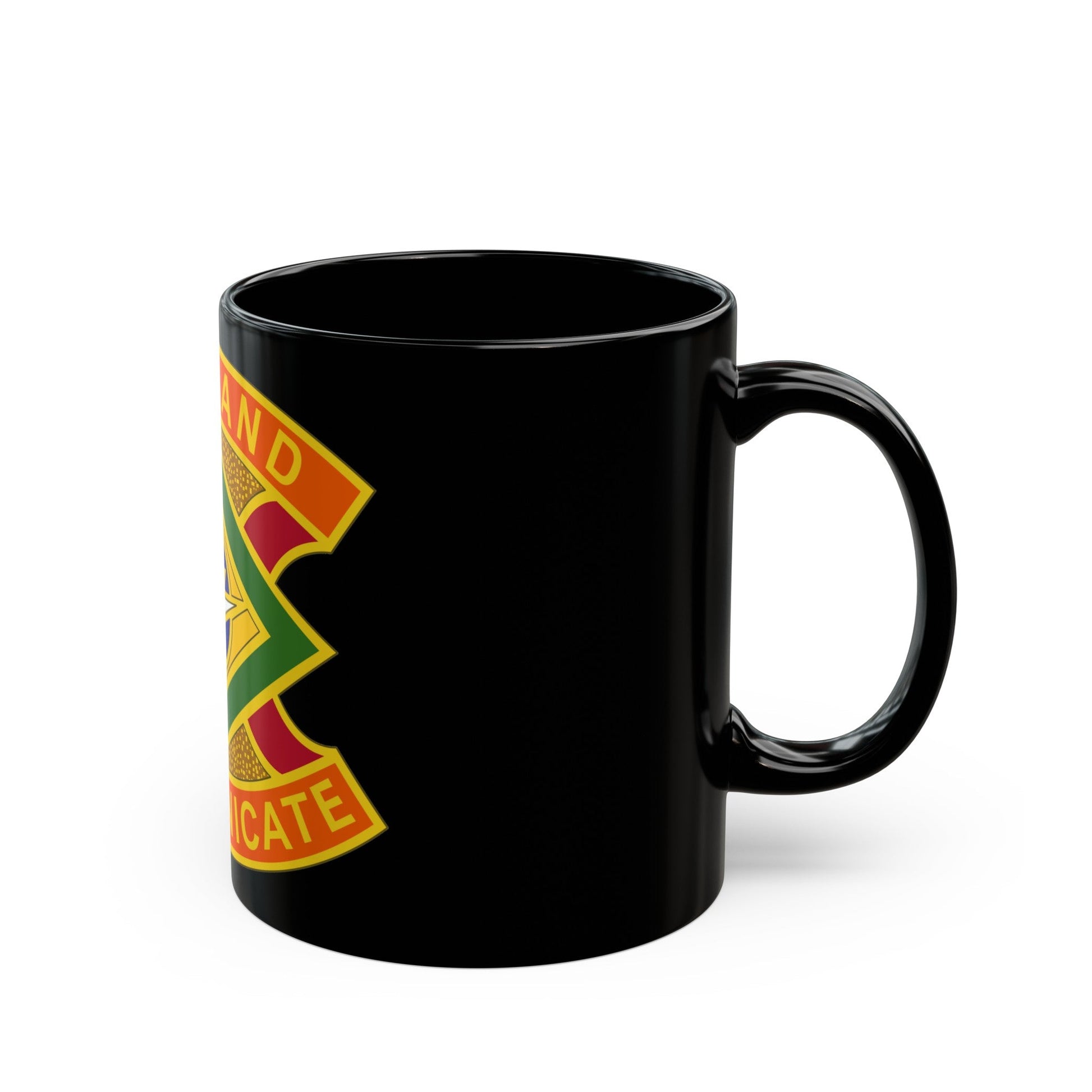 359 Signal Brigade 2 (U.S. Army) Black Coffee Mug-The Sticker Space