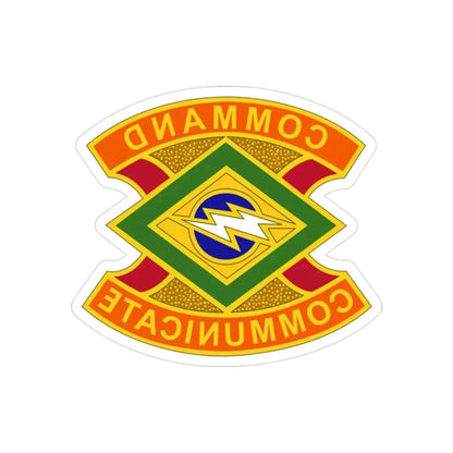 359 Signal Brigade 2 (U.S. Army) REVERSE PRINT Transparent Die-Cut STICKER - The Sticker Space