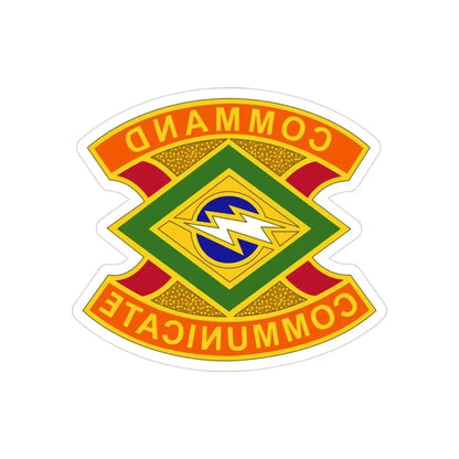 359 Signal Brigade 2 (U.S. Army) REVERSE PRINT Transparent Die-Cut STICKER - The Sticker Space