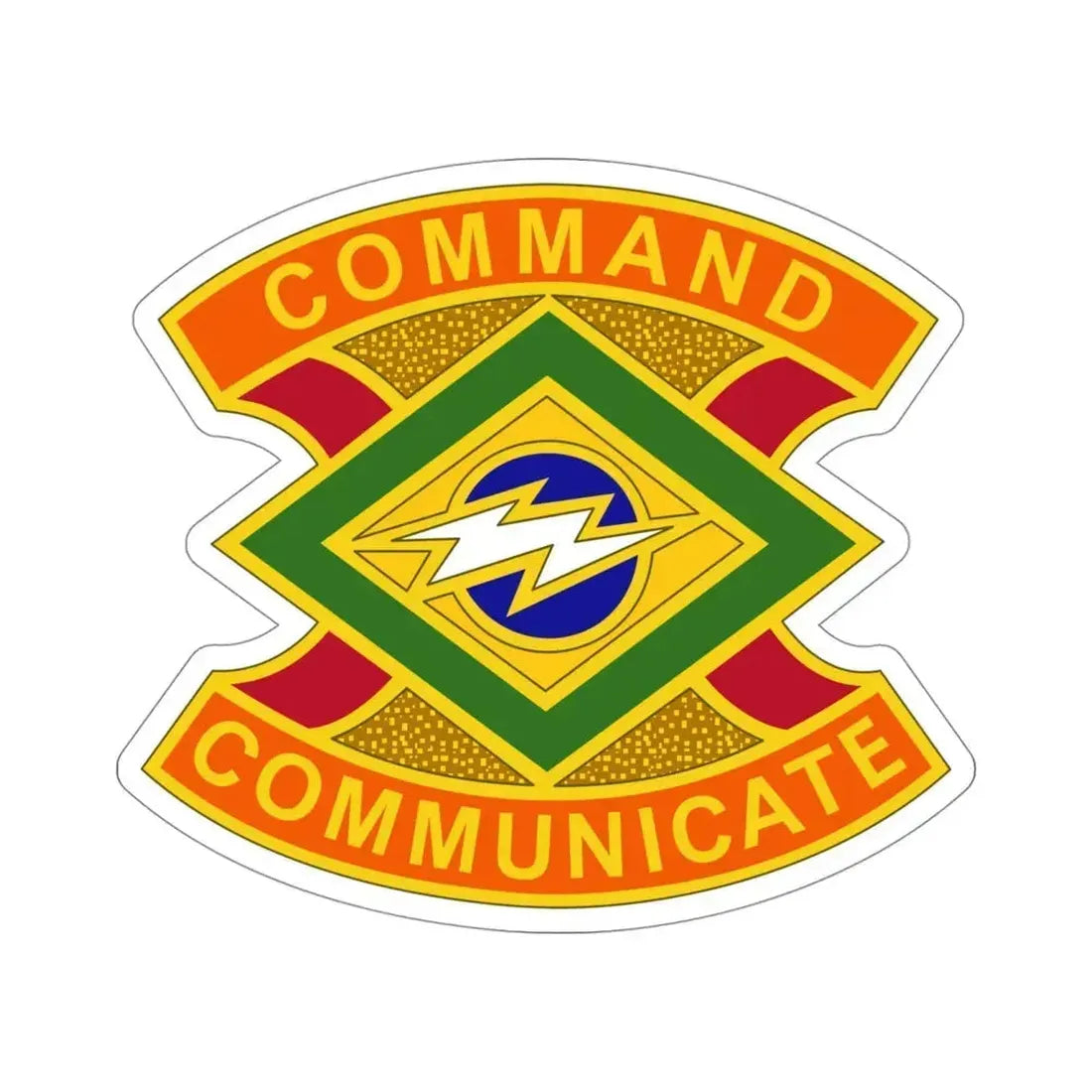 359 Signal Brigade 2 (U.S. Army) STICKER Vinyl Die-Cut Decal 4 Inch - The Sticker Space