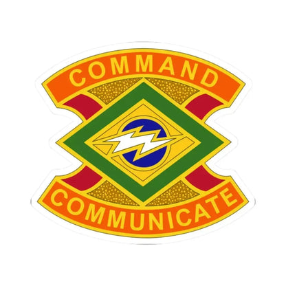 359 Signal Brigade 2 (U.S. Army) STICKER Vinyl Kiss-Cut Decal 2 Inch White - The Sticker Space