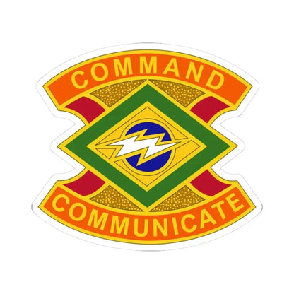 359 Signal Brigade 2 (U.S. Army) STICKER Vinyl Kiss-Cut Decal 3 Inch White - The Sticker Space