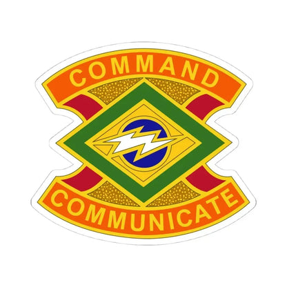 359 Signal Brigade 2 (U.S. Army) STICKER Vinyl Kiss-Cut Decal 4 Inch White - The Sticker Space