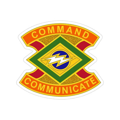 359 Signal Brigade 2 (U.S. Army) Transparent STICKER Die-Cut Vinyl Decal 6 Inch - The Sticker Space