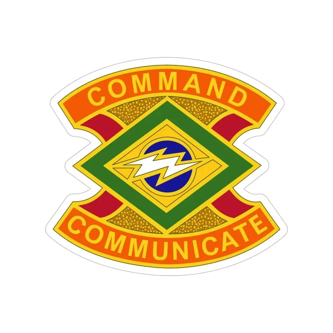 359 Signal Brigade 2 (U.S. Army) Transparent STICKER Die-Cut Vinyl Decal - The Sticker Space