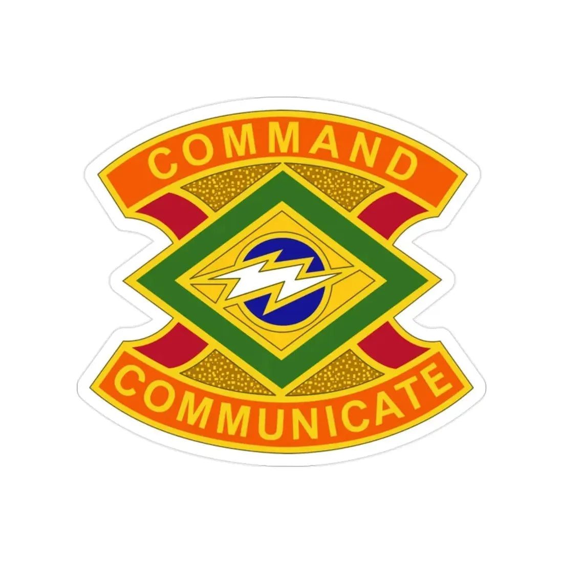 359 Signal Brigade 2 (U.S. Army) Transparent STICKER Die-Cut Vinyl Decal - The Sticker Space