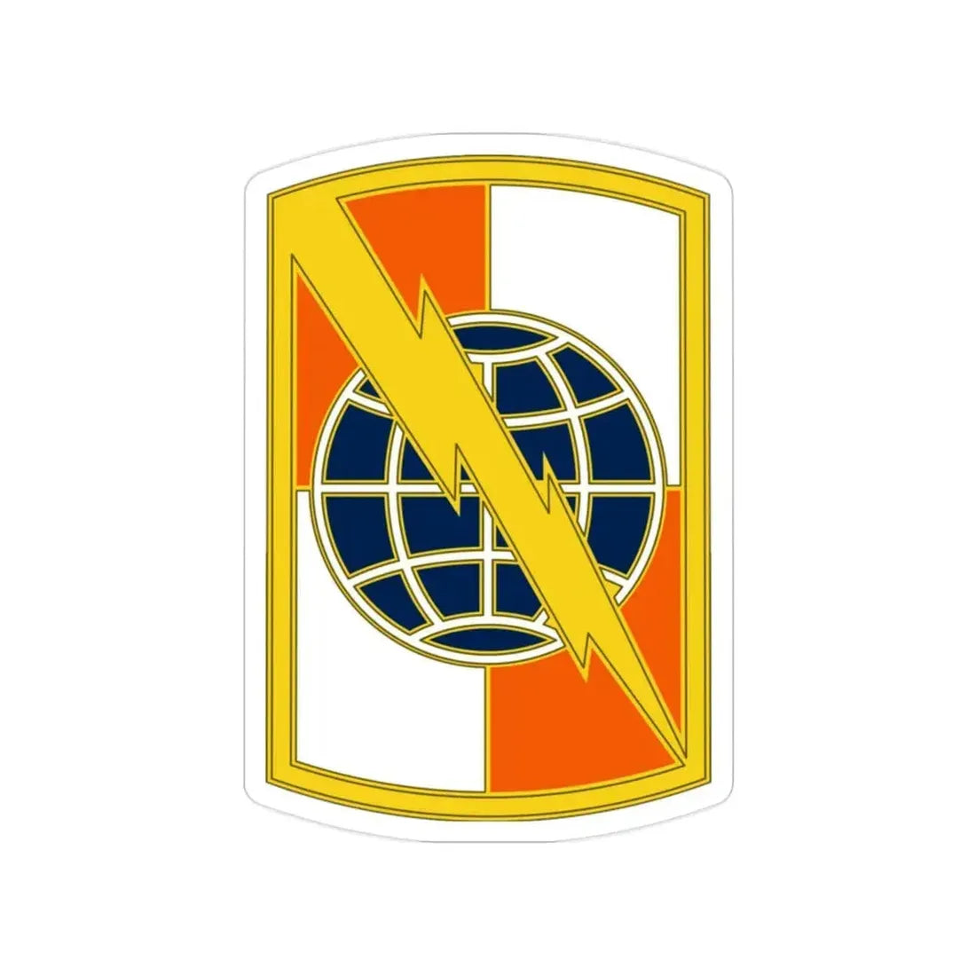 359 Signal Brigade 3 (U.S. Army) Transparent STICKER Die-Cut Vinyl Decal 2 Inch - The Sticker Space