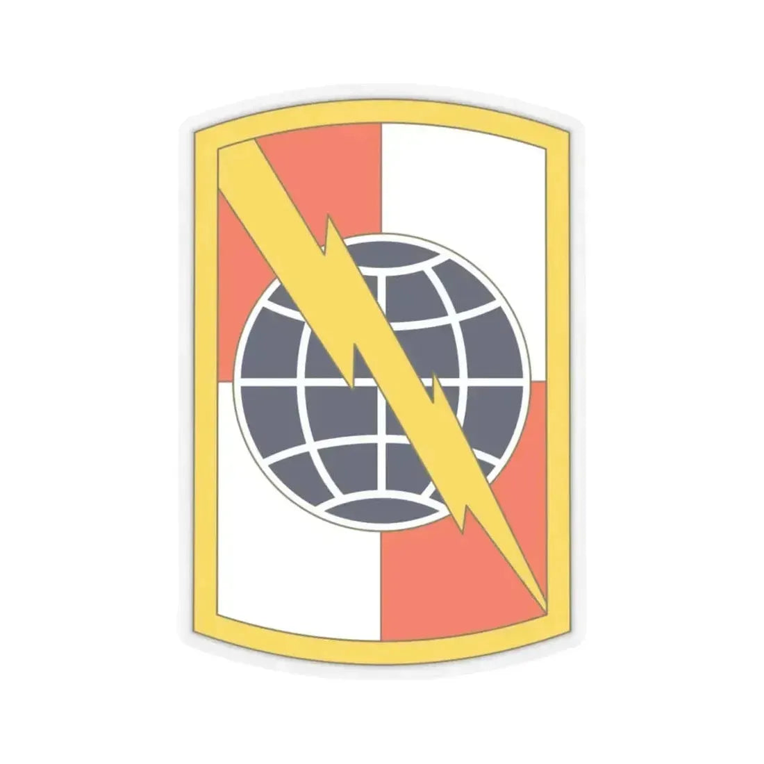 359 Signal Brigade (U.S. Army) STICKER Vinyl Kiss-Cut Decal 4 Inch Transparent - The Sticker Space