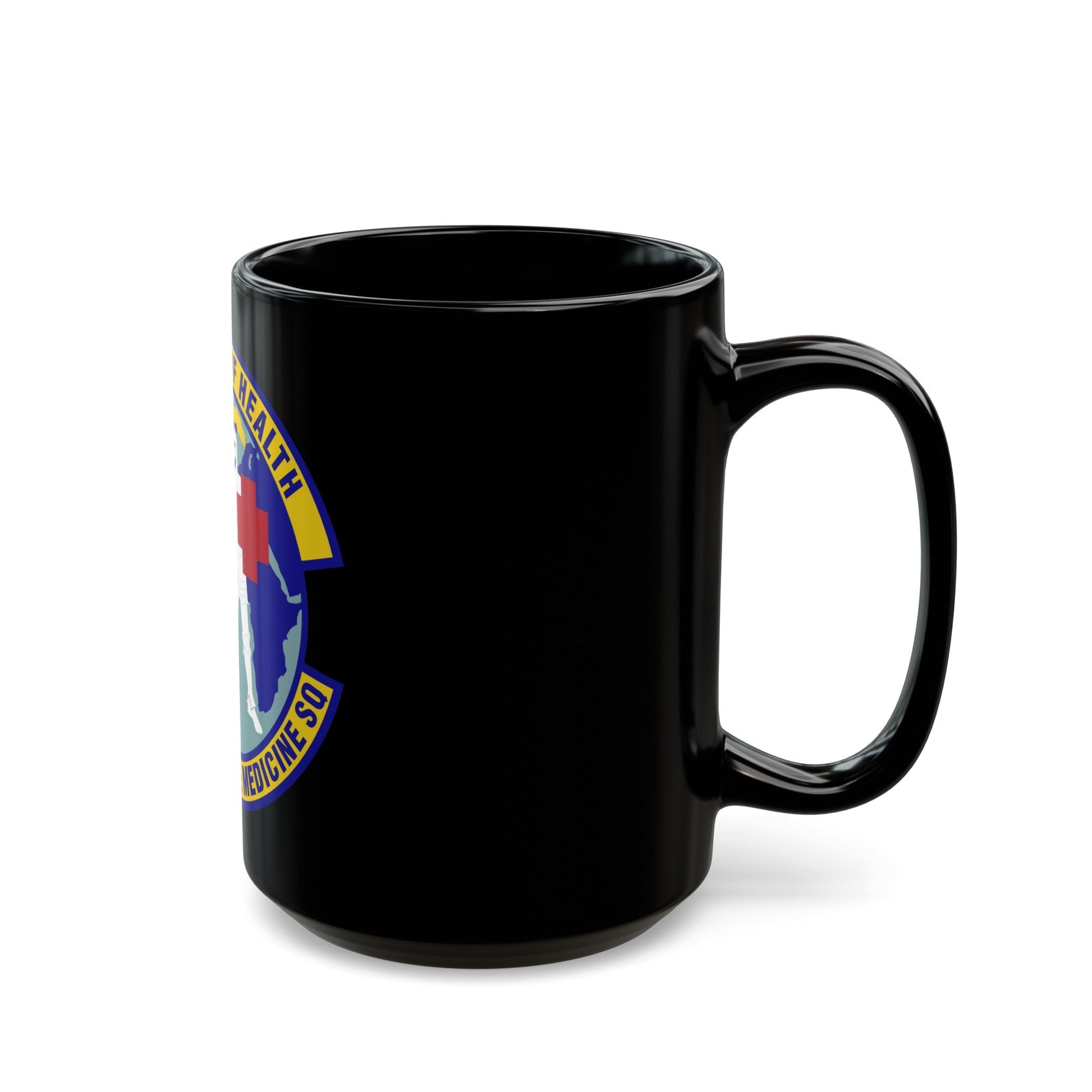 359th Aerospace Medicine Squadron (U.S. Air Force) Black Coffee Mug-The Sticker Space