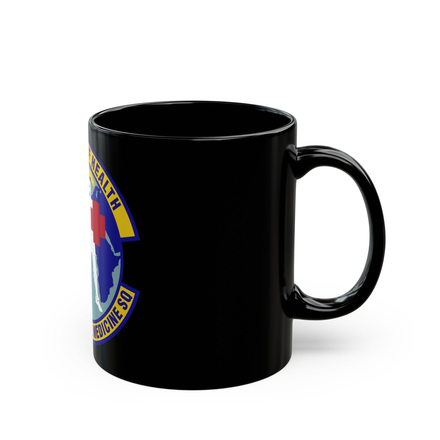 359th Aerospace Medicine Squadron (U.S. Air Force) Black Coffee Mug-The Sticker Space