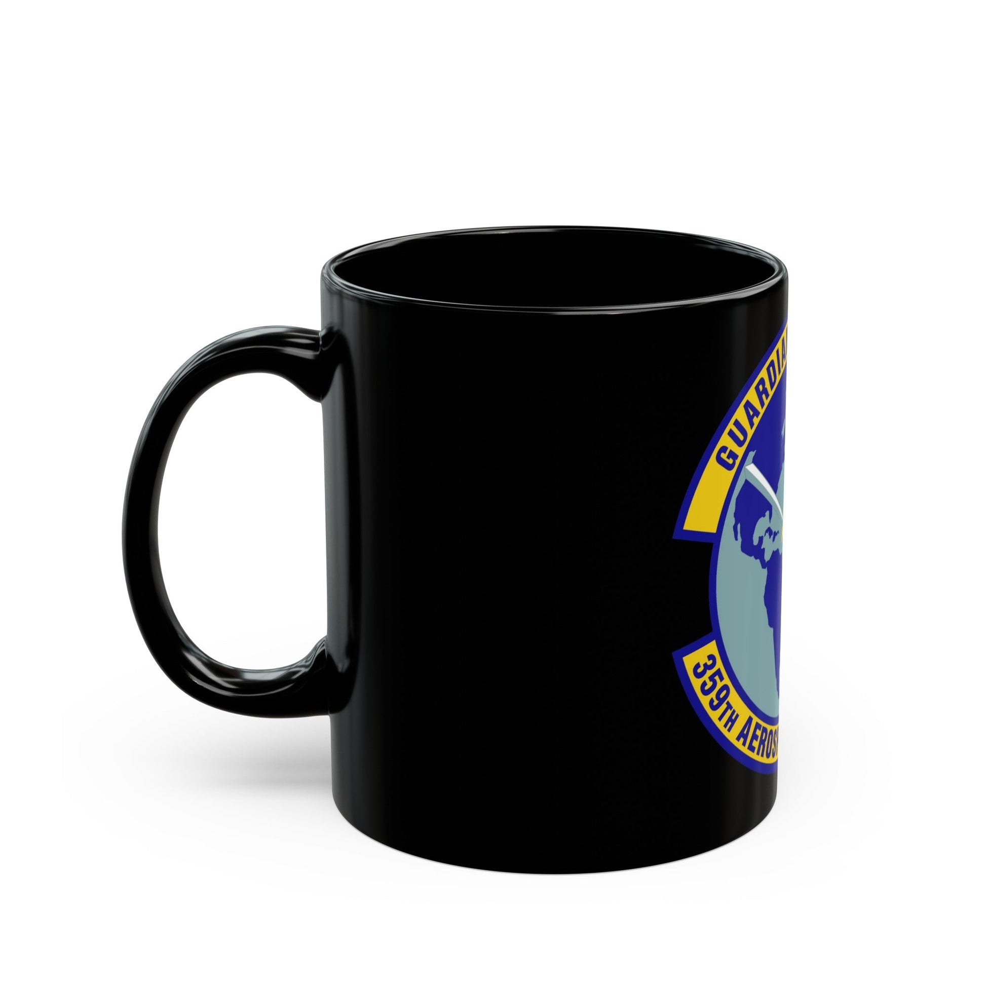 359th Aerospace Medicine Squadron (U.S. Air Force) Black Coffee Mug-The Sticker Space