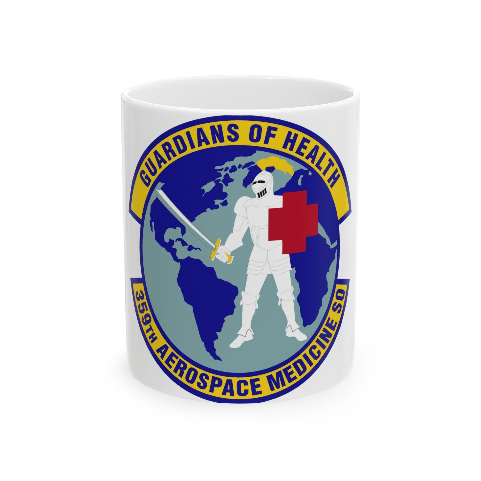 359th Aerospace Medicine Squadron (U.S. Air Force) White Coffee Mug-11oz-The Sticker Space