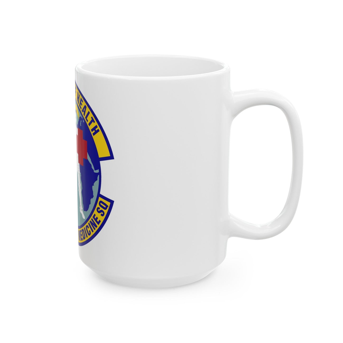 359th Aerospace Medicine Squadron (U.S. Air Force) White Coffee Mug-The Sticker Space