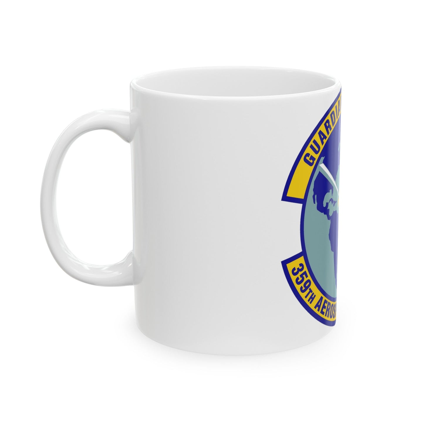 359th Aerospace Medicine Squadron (U.S. Air Force) White Coffee Mug-The Sticker Space