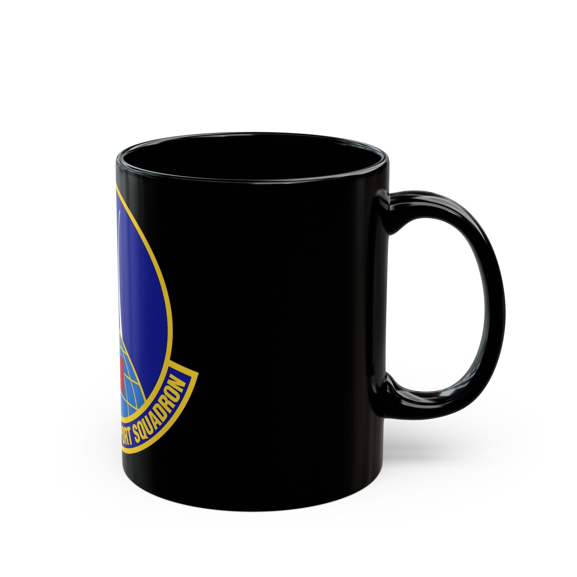 359th Medical Support Squadron (U.S. Air Force) Black Coffee Mug-The Sticker Space