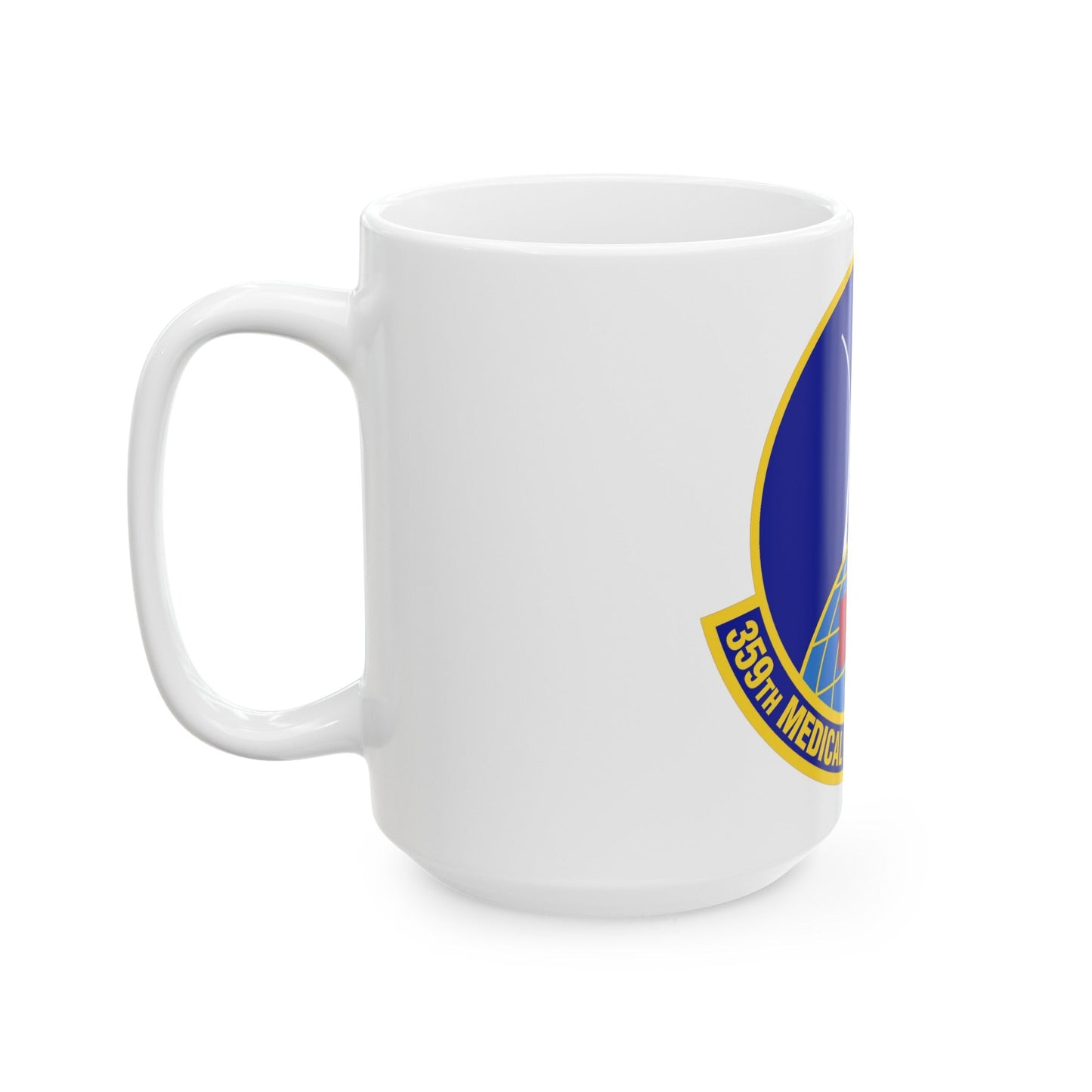 359th Medical Support Squadron (U.S. Air Force) White Coffee Mug-The Sticker Space