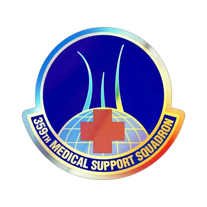 359th Medical Support Squadron (U.S. Air Force) Holographic STICKER Die-Cut Vinyl Decal 2 Inch Holographic - The Sticker Space