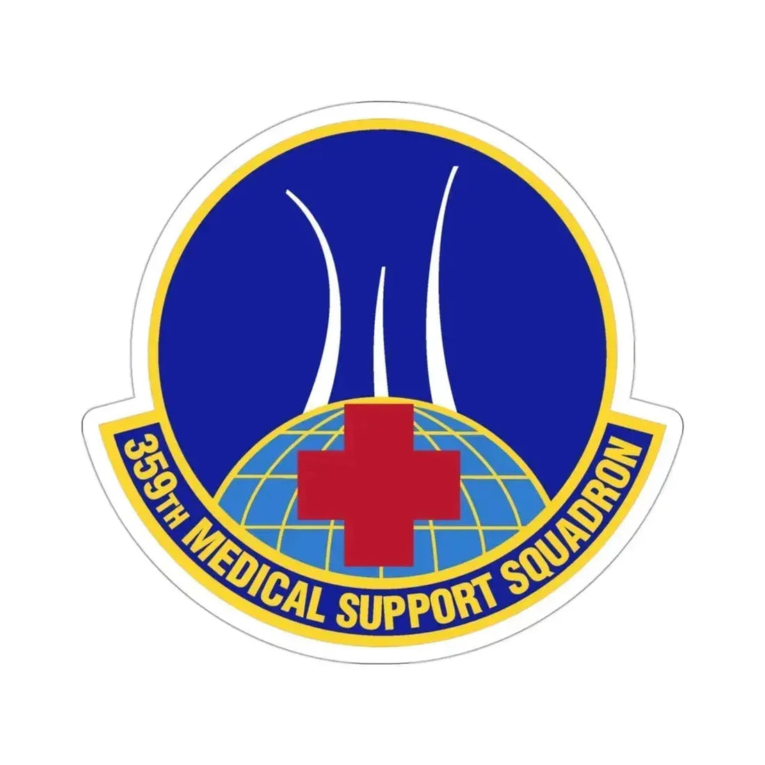 359th Medical Support Squadron (U.S. Air Force) STICKER Vinyl Die-Cut Decal 3 Inch - The Sticker Space