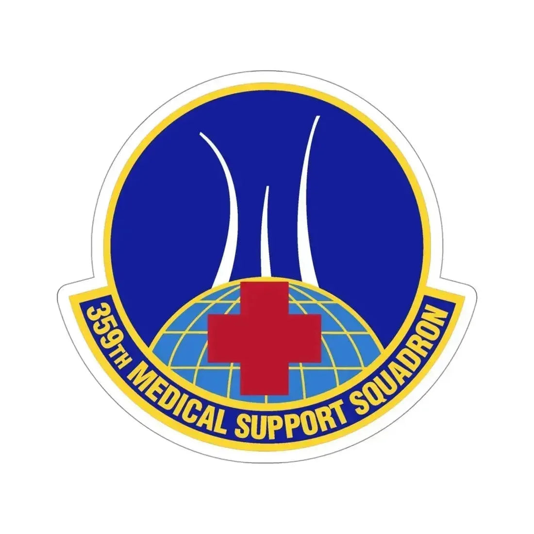 359th Medical Support Squadron (U.S. Air Force) STICKER Vinyl Die-Cut Decal 4 Inch - The Sticker Space