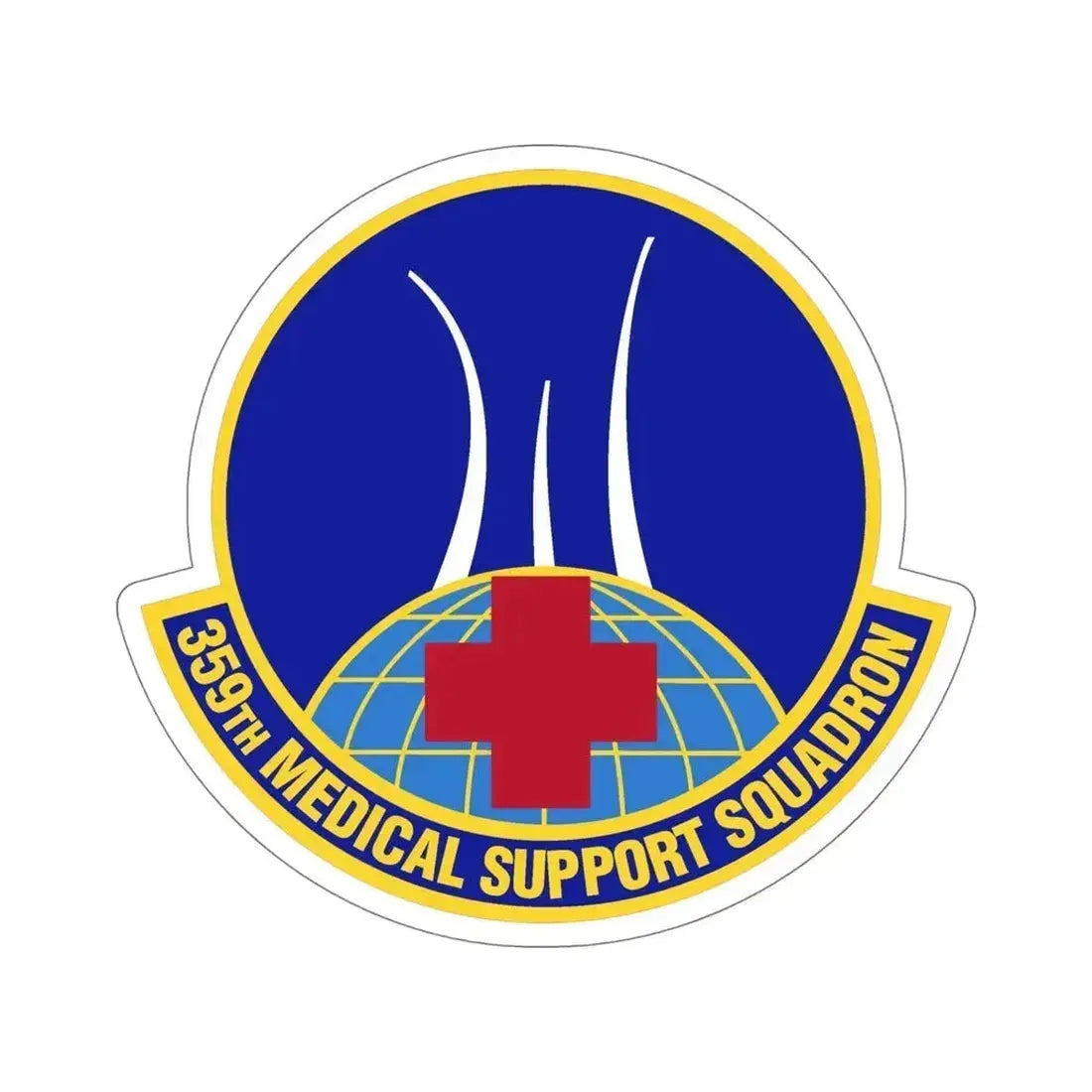 359th Medical Support Squadron (U.S. Air Force) STICKER Vinyl Die-Cut Decal 6 Inch - The Sticker Space