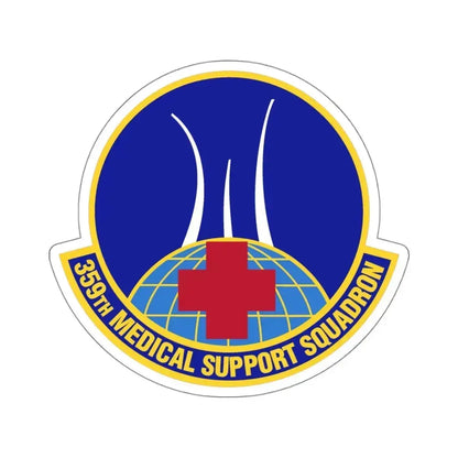 359th Medical Support Squadron (U.S. Air Force) STICKER Vinyl Kiss-Cut Decal 4 Inch White - The Sticker Space