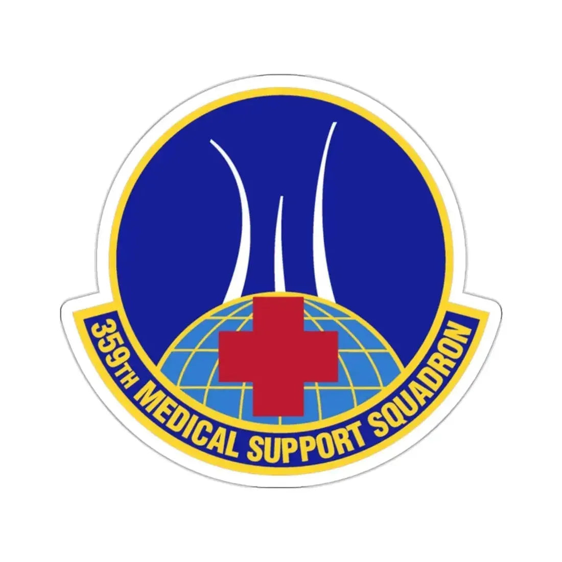 359th Medical Support Squadron (U.S. Air Force) STICKER Vinyl Kiss-Cut Decal - The Sticker Space