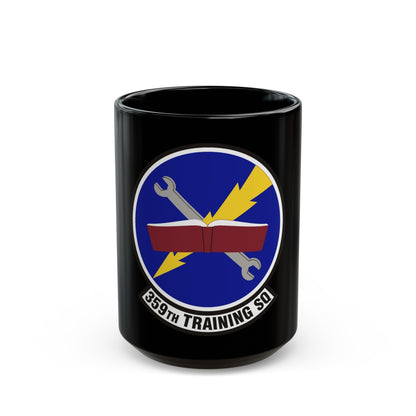 359th Training Squadron (U.S. Air Force) Black Coffee Mug-15oz-The Sticker Space