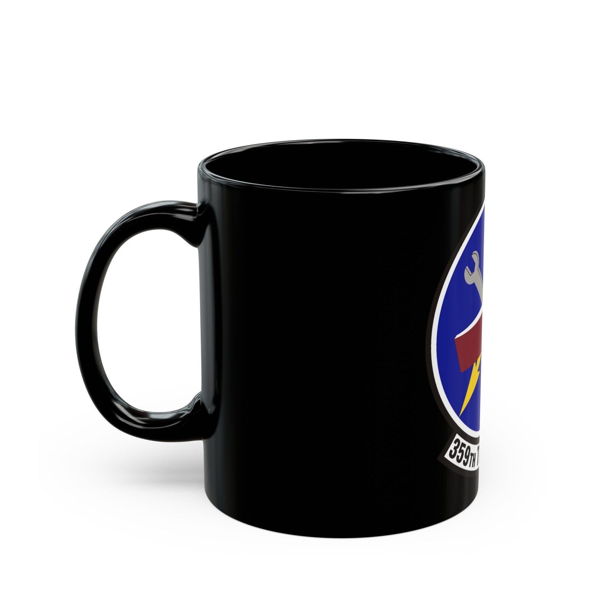 359th Training Squadron (U.S. Air Force) Black Coffee Mug-The Sticker Space