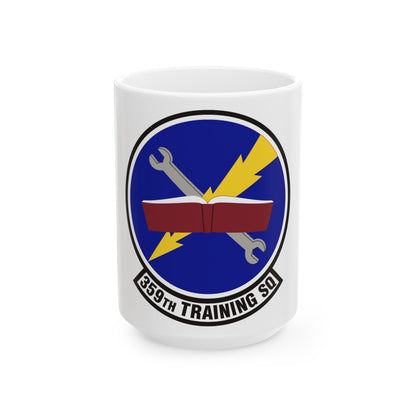 359th Training Squadron (U.S. Air Force) White Coffee Mug-15oz-The Sticker Space