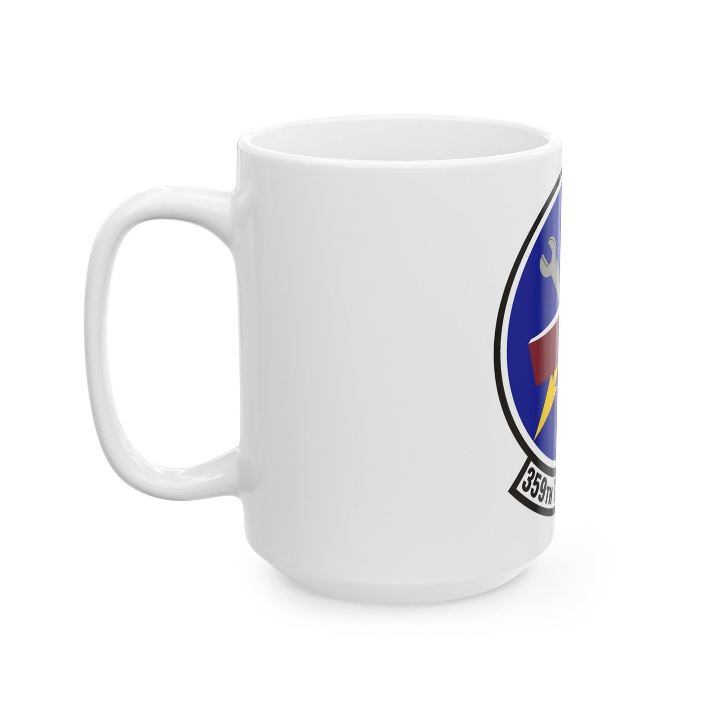 359th Training Squadron (U.S. Air Force) White Coffee Mug-The Sticker Space