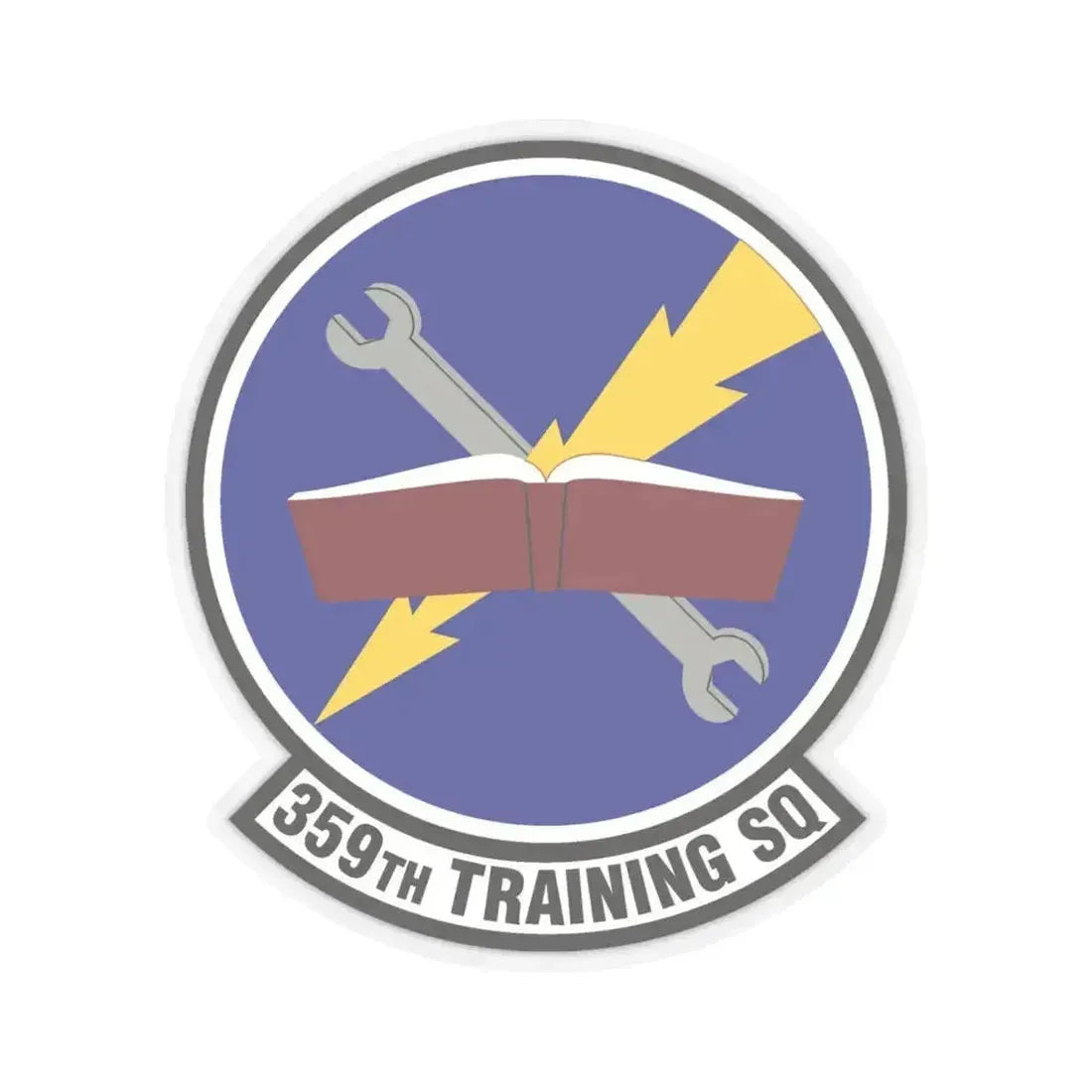 359th Training Squadron (U.S. Air Force) STICKER Vinyl Kiss-Cut Decal 6 Inch Transparent - The Sticker Space