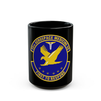 35th Aerospace Medicine Squadron (U.S. Air Force) Black Coffee Mug-15oz-The Sticker Space