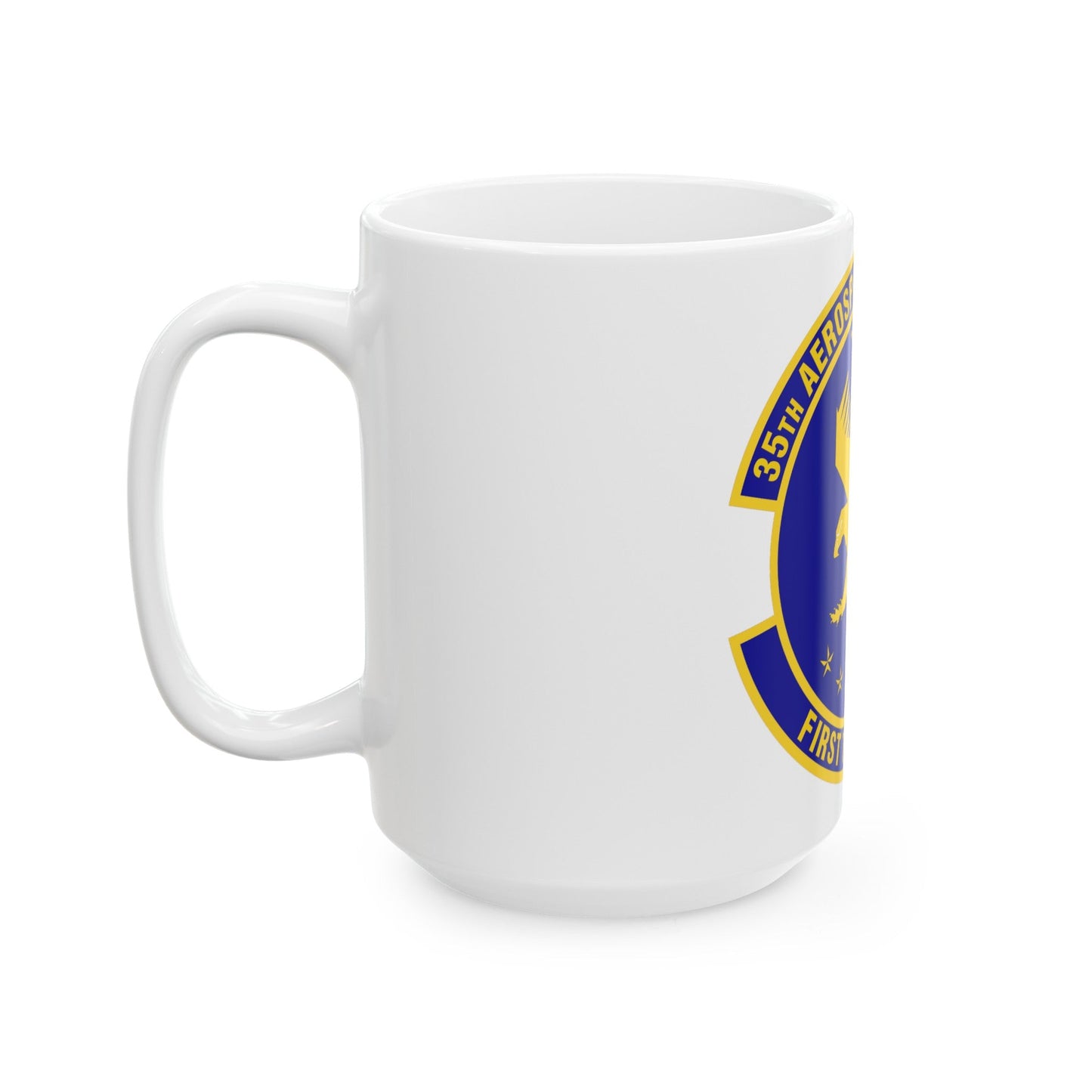 35th Aerospace Medicine Squadron (U.S. Air Force) White Coffee Mug-The Sticker Space