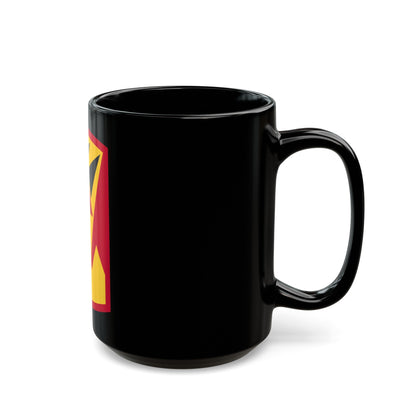 35th Air Defense Artillery Brigade (U.S. Army) Black Coffee Mug-The Sticker Space