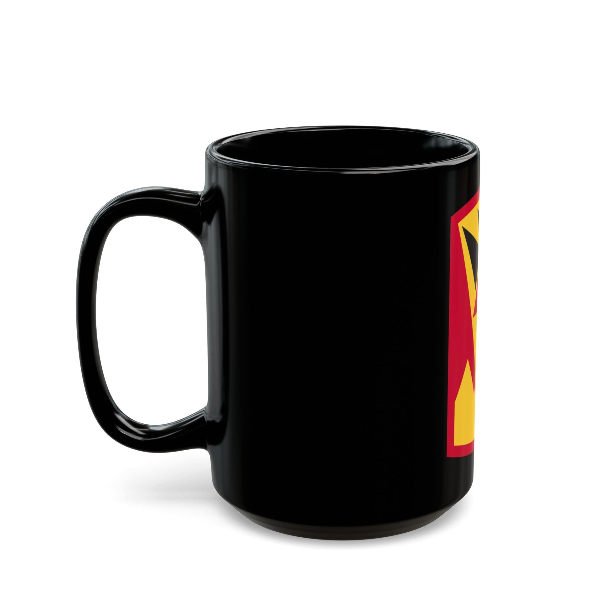 35th Air Defense Artillery Brigade (U.S. Army) Black Coffee Mug-The Sticker Space