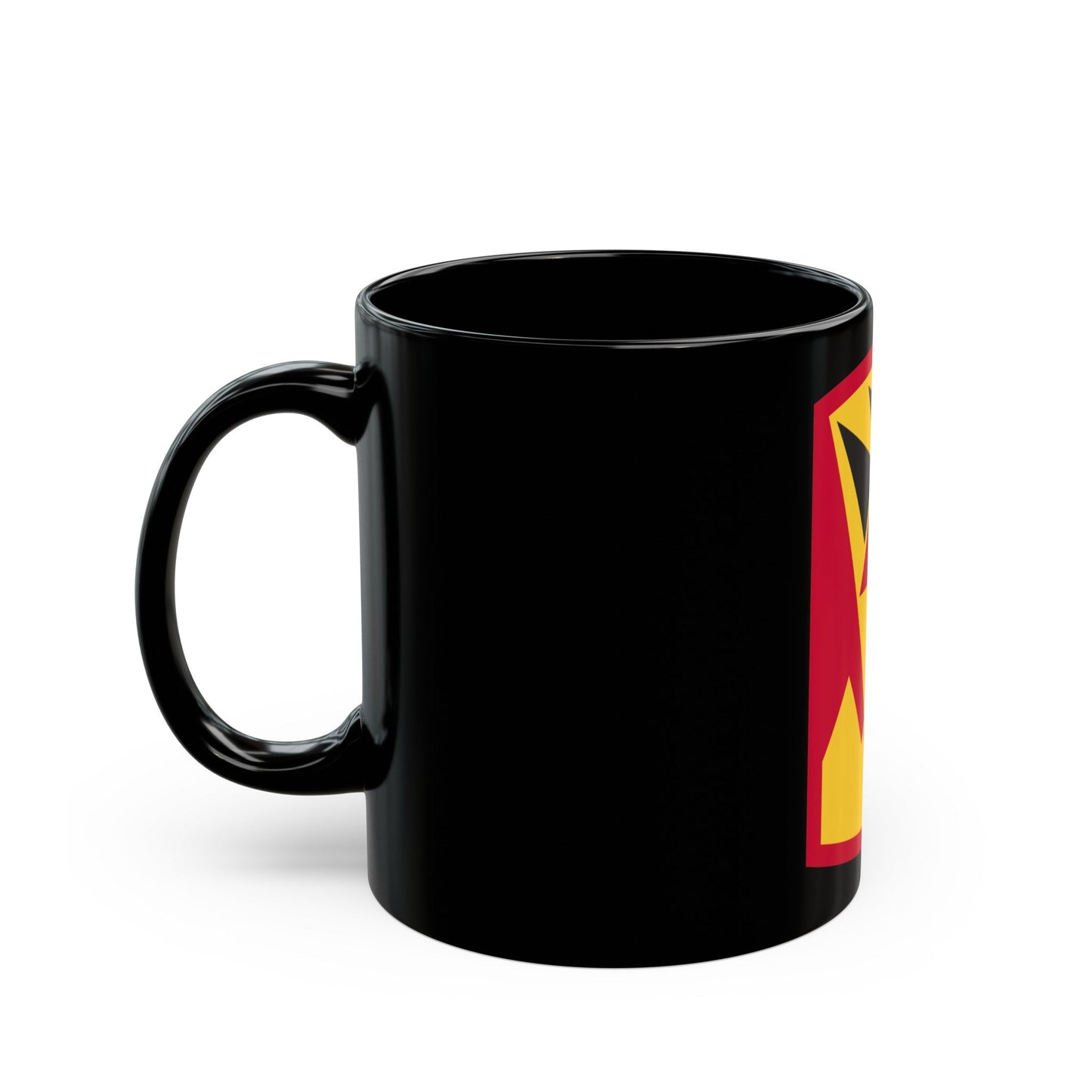 35th Air Defense Artillery Brigade (U.S. Army) Black Coffee Mug-The Sticker Space