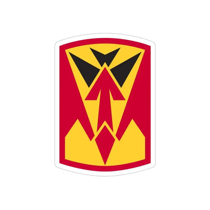 35th Air Defense Artillery Brigade (U.S. Army) REVERSE PRINT Transparent Die-Cut STICKER - The Sticker Space
