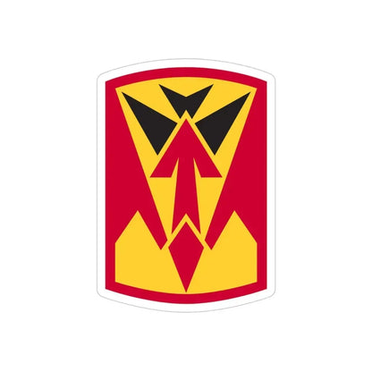 35th Air Defense Artillery Brigade (U.S. Army) REVERSE PRINT Transparent Die-Cut STICKER - The Sticker Space