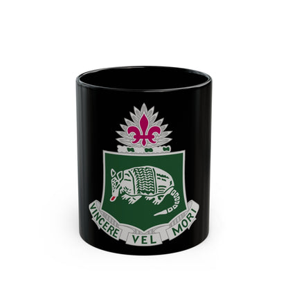 35th Armored Regiment (U.S. Army) Black Coffee Mug-11oz-The Sticker Space