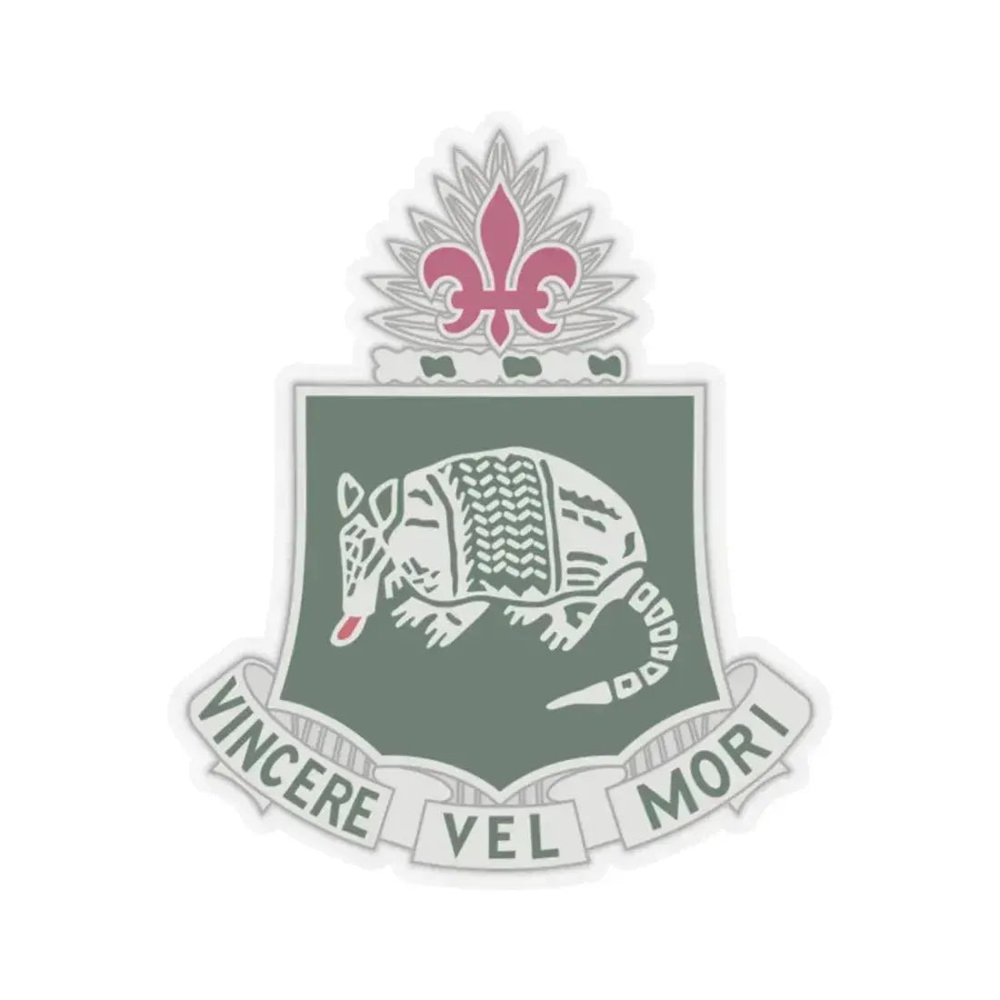 35th Armored Regiment (U.S. Army) STICKER Vinyl Kiss-Cut Decal 2 Inch Transparent - The Sticker Space