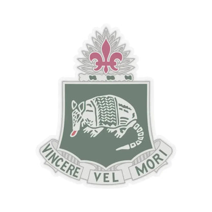 35th Armored Regiment (U.S. Army) STICKER Vinyl Kiss-Cut Decal 2 Inch Transparent - The Sticker Space
