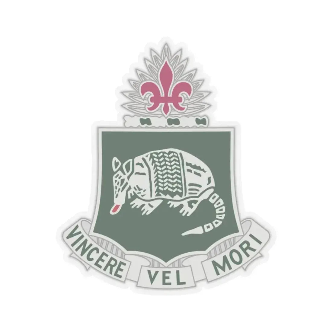 35th Armored Regiment (U.S. Army) STICKER Vinyl Kiss-Cut Decal 3 Inch Transparent - The Sticker Space