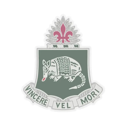 35th Armored Regiment (U.S. Army) STICKER Vinyl Kiss-Cut Decal 3 Inch Transparent - The Sticker Space