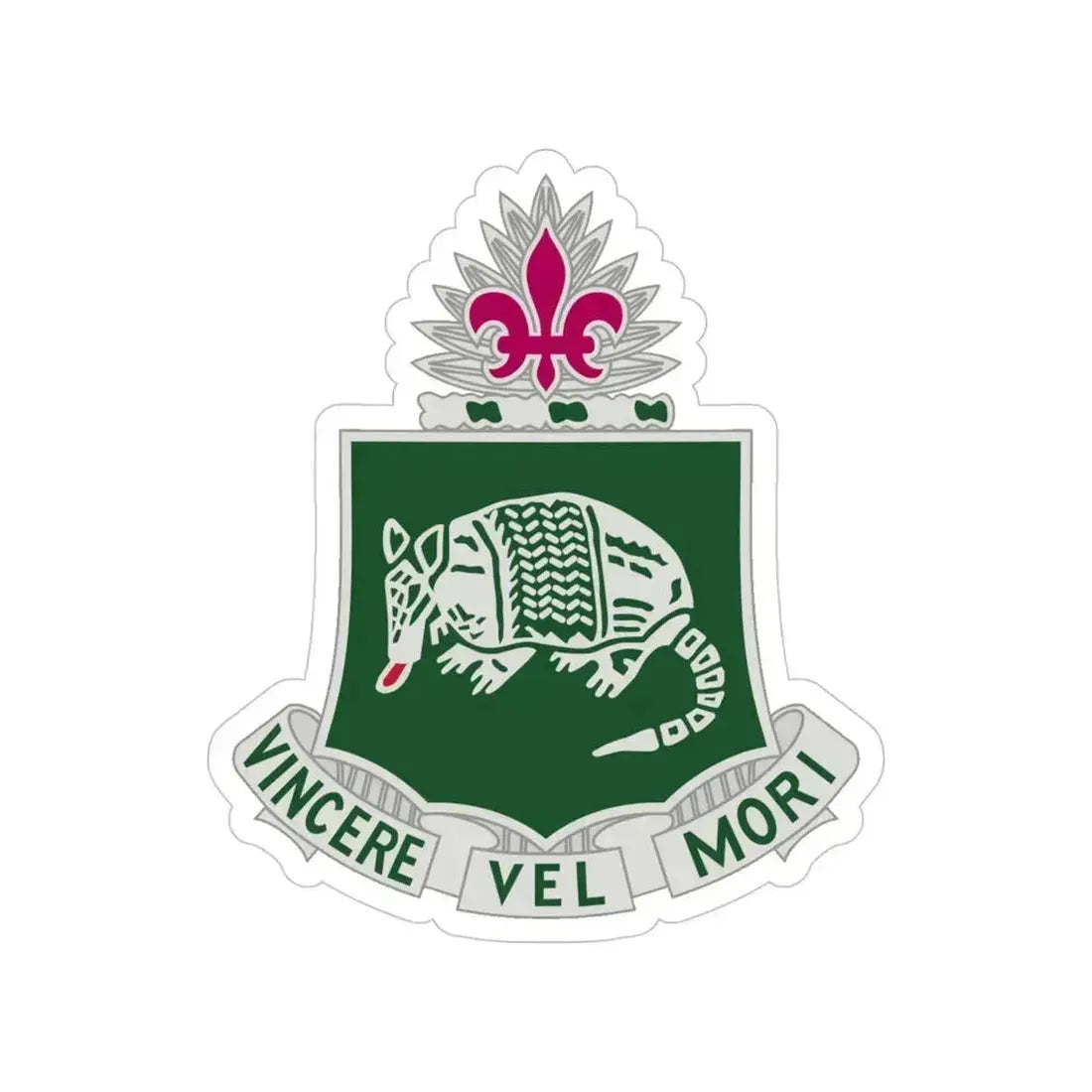 35th Armored Regiment (U.S. Army) Transparent STICKER Die-Cut Vinyl Decal 4 Inch - The Sticker Space