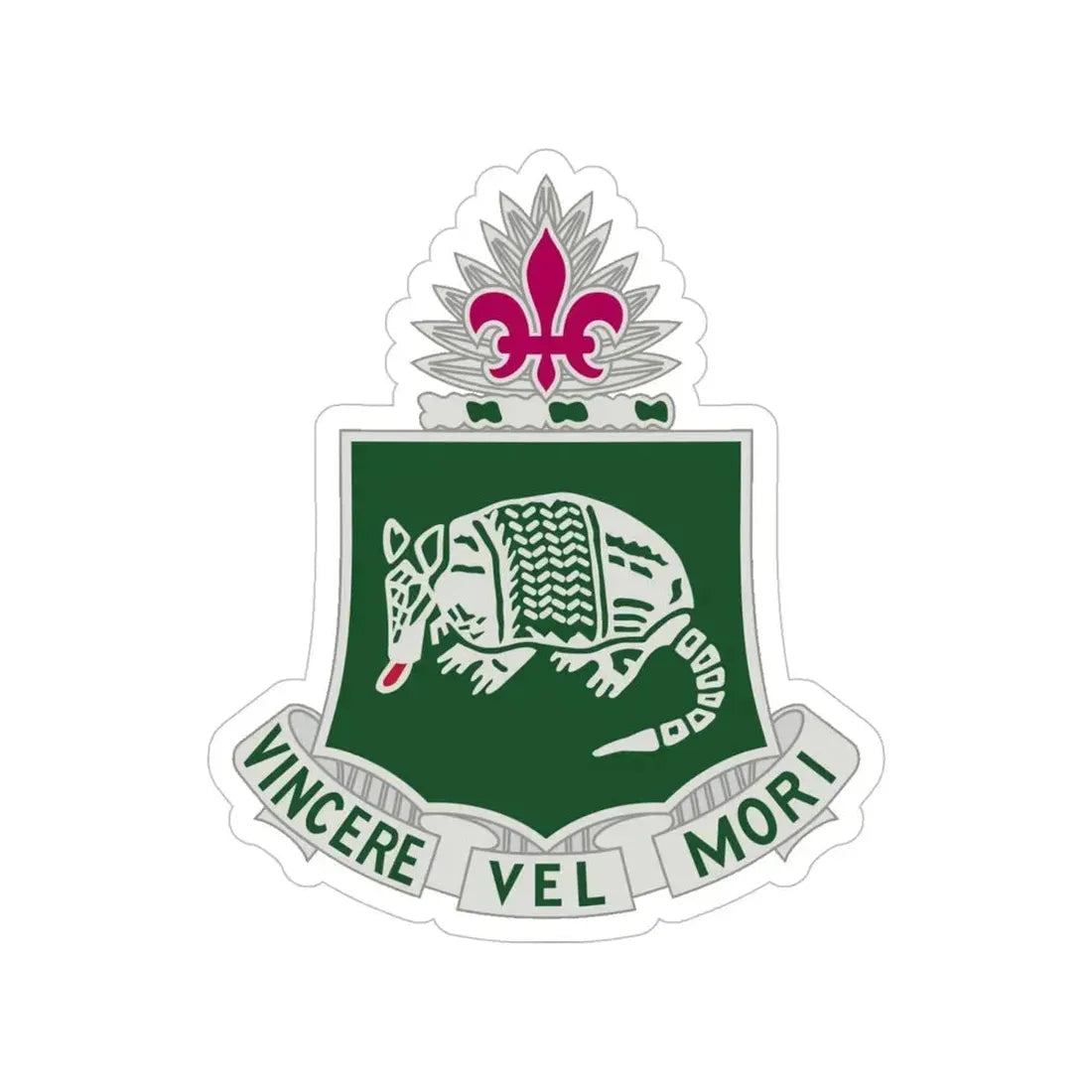 35th Armored Regiment (U.S. Army) Transparent STICKER Die-Cut Vinyl Decal 5 Inch - The Sticker Space